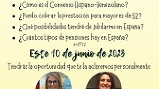 Oficina itinerante de la Asociación de Pensionados y Jubilados de Venezuela en Galicia - APEJUVEG, en Santiago de Compostela