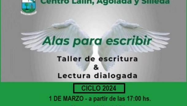 Obradoiro "Alas para escribir" 2024 do Centro Lalín, Agolada e Silleda de Bos Aires