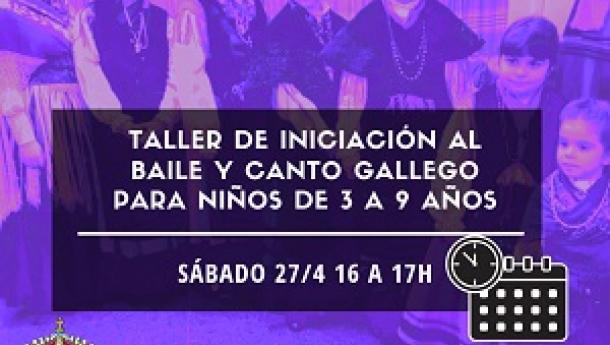 Taller infantil de iniciación al baile y canto gallegos, en Buenos Aires