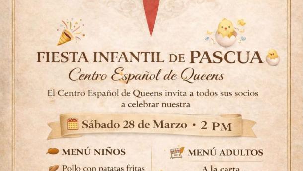 Fiesta infantil de Pascua en el Centro Español de Queens. Fiesta infantil de Pascua en el Centro Español de Queens.