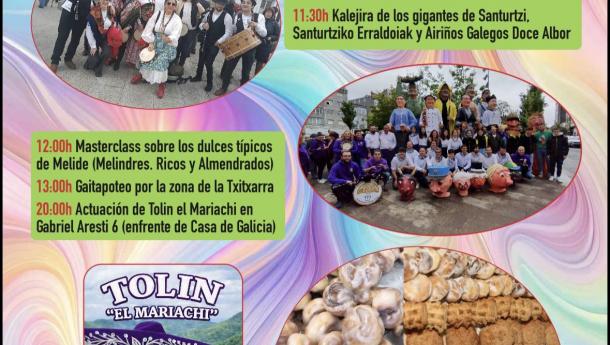 1ª Fiesta del Melindre de la Casa de Galicia en Santurtzi.