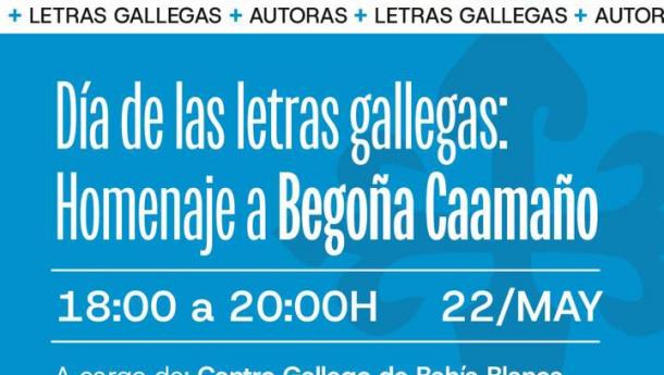 Día de las Letras Gallegas en el Centro Gallego Bahía Blanca, en Argentina.