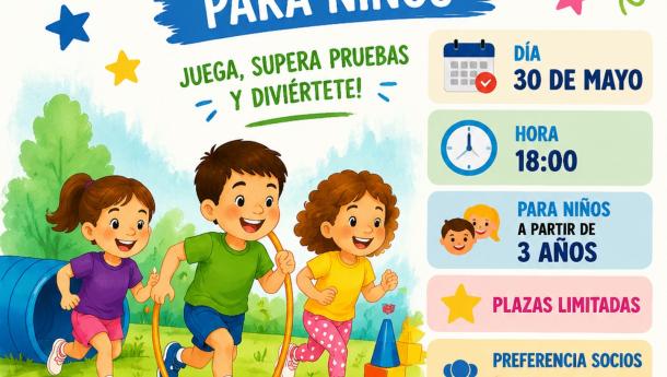 Gymkana infantil na Casa de Galicia en León.