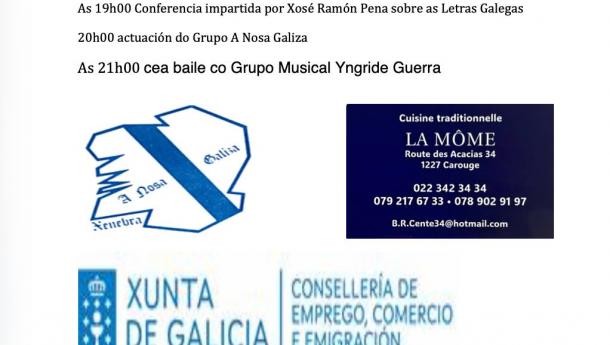 Celebración do San Xoán na Sociedade Nosa Galiza de Xenebra.
