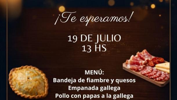 Celebración do mes de Galicia no Centro Cultural e Recreativo Alma Galega en Montevideo.