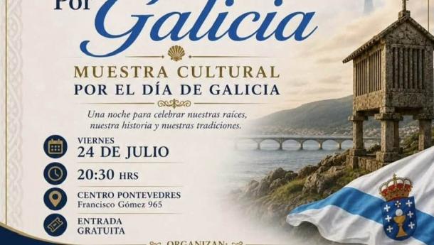 Muestra cultural "Unidos por Galicia" en el Centro Pontevedrés de Montevideo.