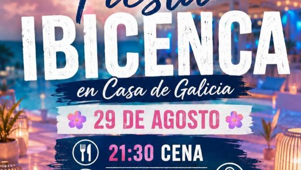 Festa ibicenca 2026 na Casa de Galicia en León.