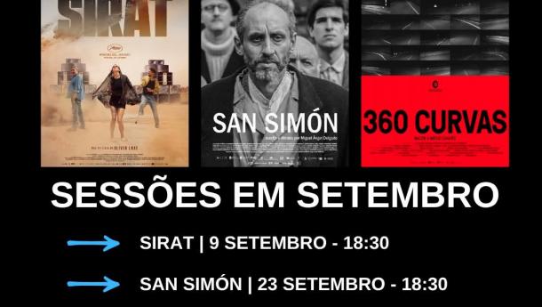 Cine gallego en el Centro Gallego de Lisboa.