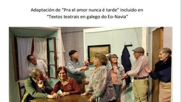 Presentación da obra 'Nunca é tarde' no Padroado da Cultura Galega de Montevideo.