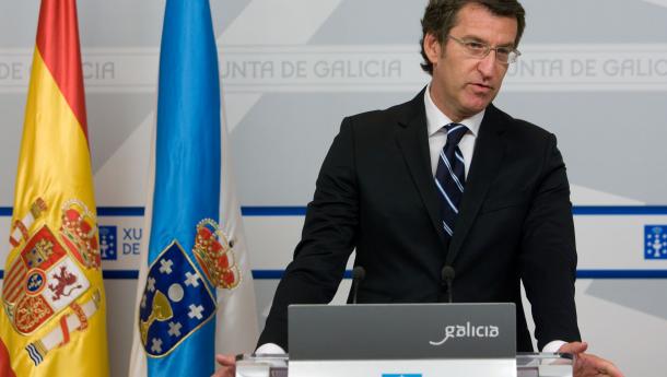 Intervención do presidente da Xunta de Galicia, Alberto Núñez Feijóo, tras a reu