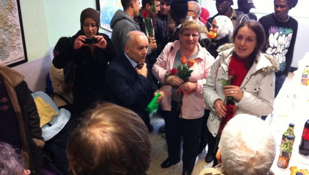 Celebración de Navidad en las clases de lengua española para inmigrantes