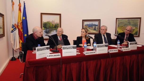 Presentada en la Casa de Galicia en Madrid la segunda edición de "Lamazares. Viaje íntimo" Presentada en Madrid la segunda edición de "Lamazares. Viaje íntimo"