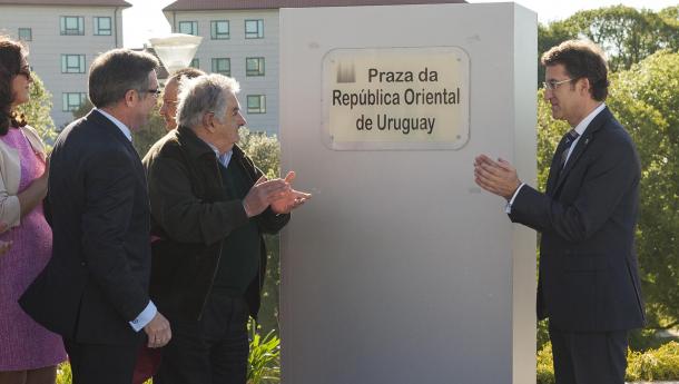 Feijóo agradece la mano tendida del presidente Mujica para emprender nuevos proy