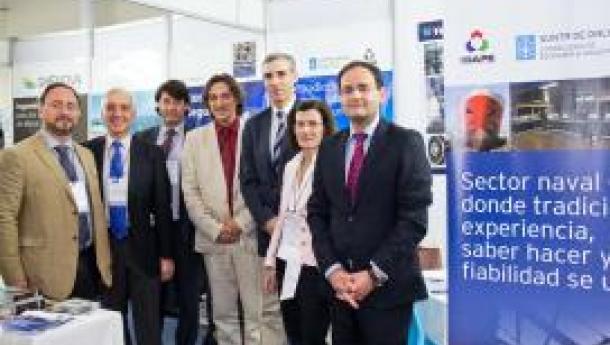 Conde avanza junto con el sector en la proyección exterior del naval gallego dur