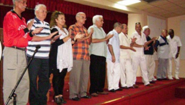 A Agrupación Artística Gallega de La Habana celebrou o aniversario colectivo de 