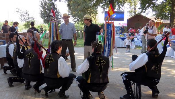 El Lar Gallego participó en diversos actos de la Navidad y en la Fiesta de Reyes de Santiago de Chile