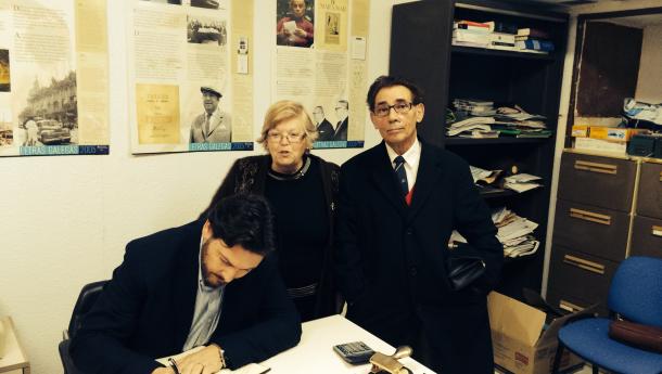 Miranda visita el Centro Galego de Tarragona, y participa en Barcelona en la celebración del Entroido de las comunidades gallegas en Cataluña