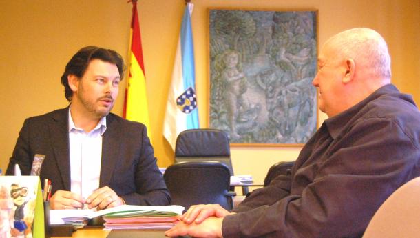 A Casa de Galicia de Valladolid presentou a Miranda as actividades previstas para o seu LX aniversario