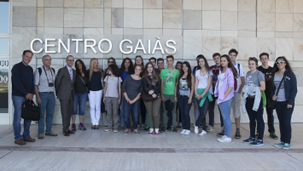 O conselleiro de Cultura e Educación reúnese na Cidade da Cultura con alumnado alemán descendente de emigrantes españois e españolas