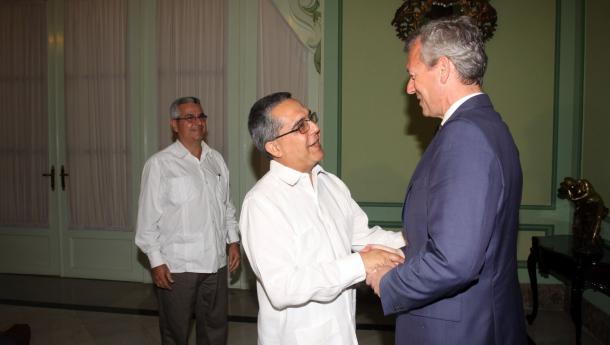 A Xunta e o Goberno cubano buscan estreitar as súas relacións para favorecer o intercambio económico en sectores estratéxicos