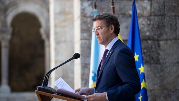 Feijóo destaca y agradece el apoyo de las comunidades gallegas en el exterior a la candidatura de la Ribeira Sacra como Patrimonio de la Humanidad
