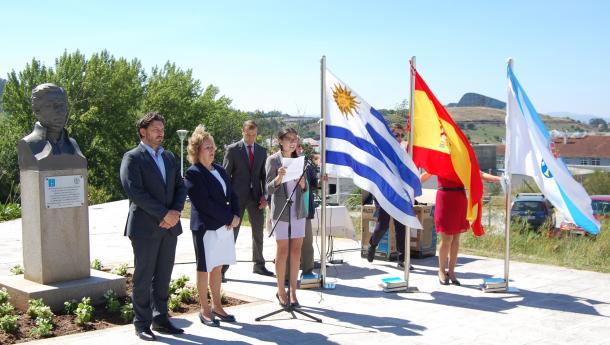 Miranda participó en el homenaje anual a Artigas