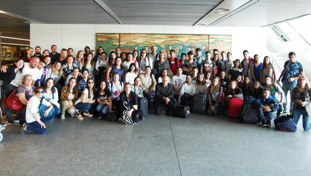Cecilia Vázquez y Rodríguez Miranda reciben a 70 participantes en los programas ‘Conecta con Galicia’ y ‘Escolas Abertas’