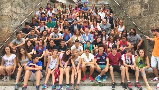 Mato y Miranda visitan a los participantes de "Conecta con Galicia" en Ourense