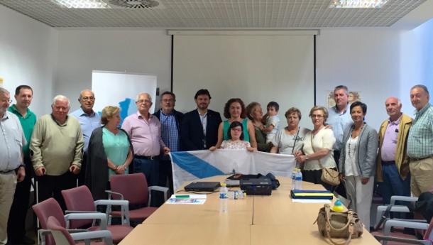 Miranda visita las comunidades gallegas de Alcorcón y Móstoles, y se entrevista con el embajador de Cuba