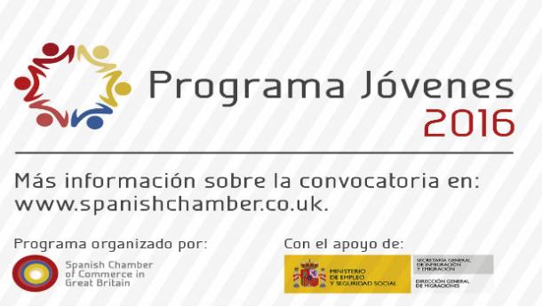 A Cámara Oficial de Comercio de España en Gran Bretaña convoca o 'Programa Jóvenes 2016'