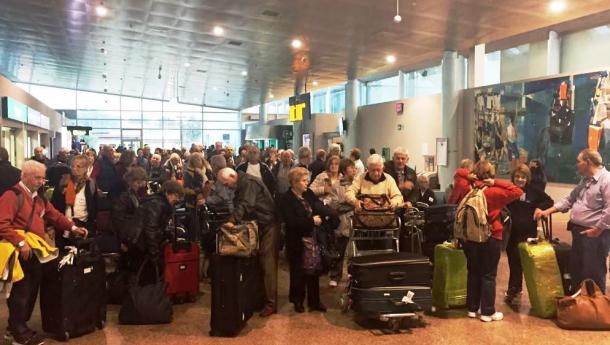 Llegan a Galicia las 127 personas participantes en el programa “Reencontros na Terra 2016” Llegan a Galicia las 127 personas participantes en el programa “Reencontros na Terra 2016”