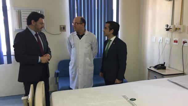 Rey Varela e Rodríguez Miranda reforzan en Brasil as accións de apoio social á comunidade galega residente no país