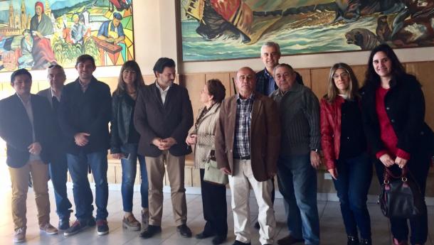 Miranda comparte coas galegas e galegos de Comodoro Rivadavia a actualidade da zona, que sufriu severos danos hai un mes