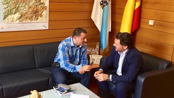 Antonio Rodríguez Miranda, entrevistado no programa de Marcos Fiamingo en Radio Belgrano