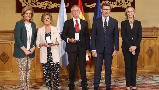 O presidente da Xunta participou na entrega das Medallas de Honra da Emigración a Fernando Amarelo de Castro e Aurelio Miras O presidente da Xunta participou na entrega das Medallas de Honra da Emigración a Fernando Amarelo de Castro e Aurelio Miras
