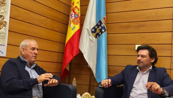 Rodríguez Miranda analiza con Ogando Zas a actualidade da diáspora galega en Cuba
