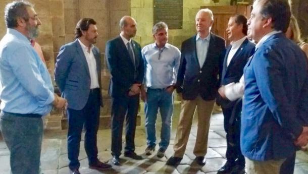 Miranda, entre los invitados e invitadas de la III Romería Internacional, organizada por Abanca en Celanova