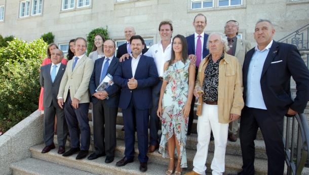 Conde, Miranda e García participaron no IV Encontro de Empresarios Galegos no Mundo