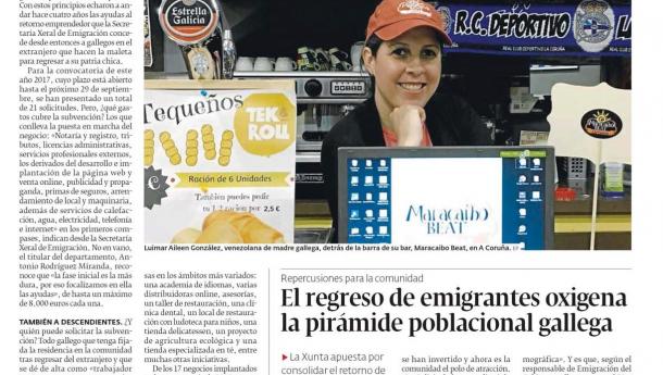 Novos xornais galegos reflicten o crecente interese polas axudas ao retorno emprendedor