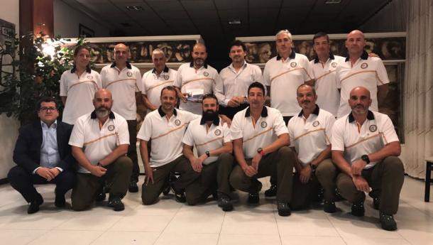 Encontro do secretario xeral da Emigración cos membros da 'XXXI Campaña Antártica' do Exército de Terra