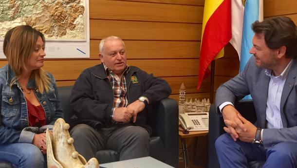 Miranda gaba “o esforzado e meritorio labor” dos paisanos e paisanas en  Castelló por manter viva a chama da Galeguidade