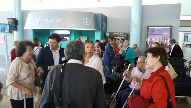 Chegan a Galicia as 135 persoas participantes no programa “Reencontros na Terra 2017”