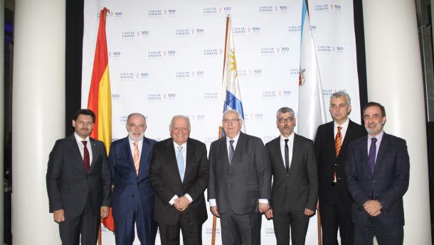 Miranda inicia viaje a Argentina y Uruguay, coincidiendo con el centenario de la fundación de la Casa de Galicia de Montevideo