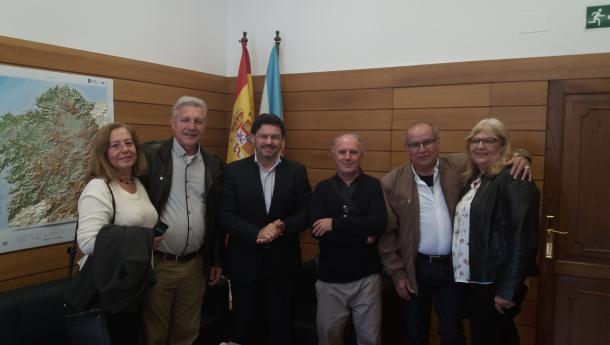 Miranda recibiu en audiencia ao presidente da Hermandad Gallega de Valencia Miranda recibiu en audiencia ao presidente da Hermandad Gallega de Valencia