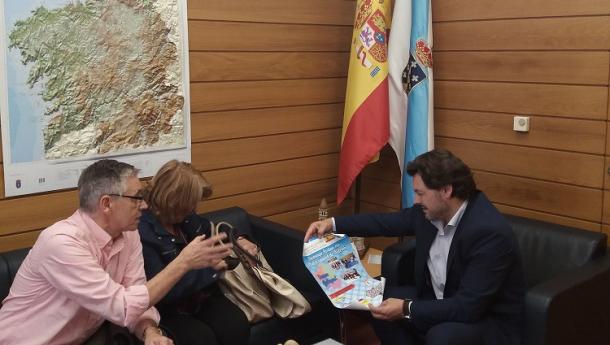 O secretario xeral da Emigración entrevistouse co presidente do Club Español de Niteroi O secretario xeral da Emigración entrevistouse co presidente do Club Español de Niteroi