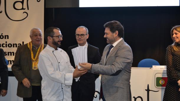 Miranda preside a entrega dos Pratos de Ouro no acto oficial do Salón Internacional Gastronómico Xantar 2018 en Ourense Miranda preside a entrega dos Pratos de Ouro no acto oficial do Salón Internacional Gastronómico Xantar 2018 en Ourense