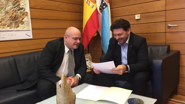 Miranda fai balance co cónsul xeral de Cuba da colaboración entre ambos gobernos Miranda fai balance co cónsul xeral de Cuba da colaboración entre ambos gobernos