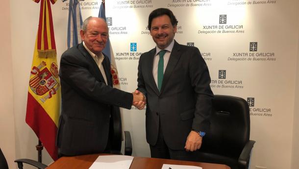 Miranda firma dos convenios que garantizan la atención de las y los mayores gallegos sin recursos de Buenos Aires y Mar del Plata Miranda firma dos convenios que garantizan la atención de las y los mayores gallegos sin recursos de Buenos Aires y Mar del Plata