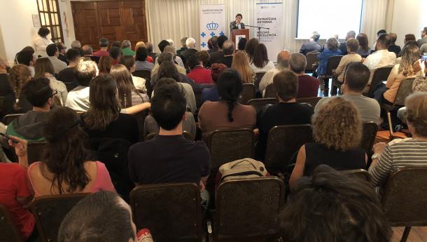 Rodríguez e Miranda presentan a Estratexia Retorna 2020 na principal comunidade galega no exterior, a arxentina Rodríguez e Miranda presentan a Estratexia Retorna 2020 na principal comunidade galega no exterior, a arxentina