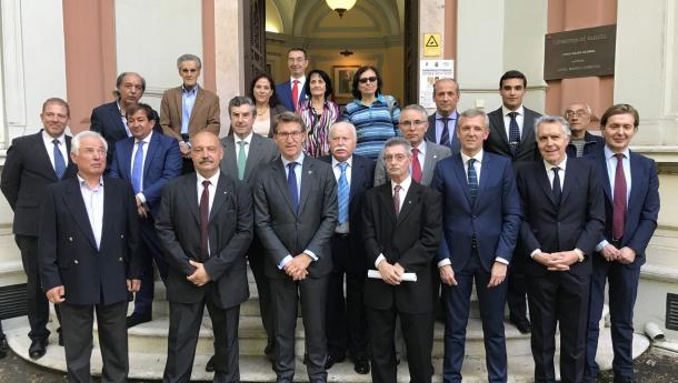 Feijóo anima a seguir impulsando a cooperación leal entre Galicia e Portugal como a mellor fórmula para aproveitar as oportunidades do futuro Feijóo anima a seguir impulsando a cooperación leal entre Galicia e Portugal como a mellor fórmula para aproveitar as oportunidades do futuro